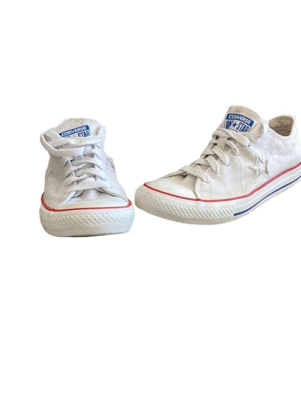Vintage Converse One Star Low Top White Sneakers Women’s Size 6 Y2K Retro